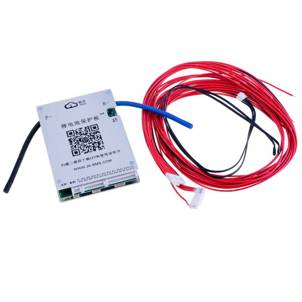 Балансир BMS JK-BD4A17S4P-CAN (Li-Ion/LiFePo4/LTO 8S-17S;  0.4A; Charge/Discharge: 40A; BT/RS485)