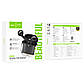 Бездротові навушники HOCO EW52 Lilly true wireless BT headset Black, фото 6
