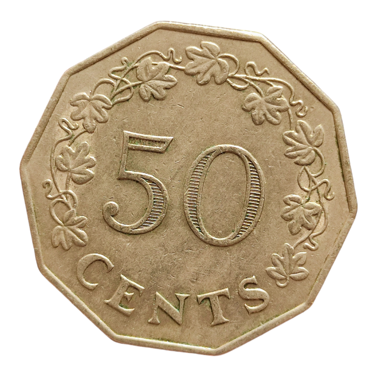 Мальта 50 центів, 1972