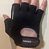 Рукавички для фітнесу і важкої атлетики PowerPlay 9200  чорні XL, фото 10