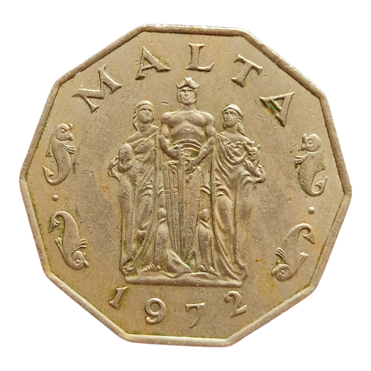 Мальта 50 центів, 1972