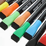 Набір маркерів для магнітно-маркерної дошки з магнітом, 8+4 шт, фото 3