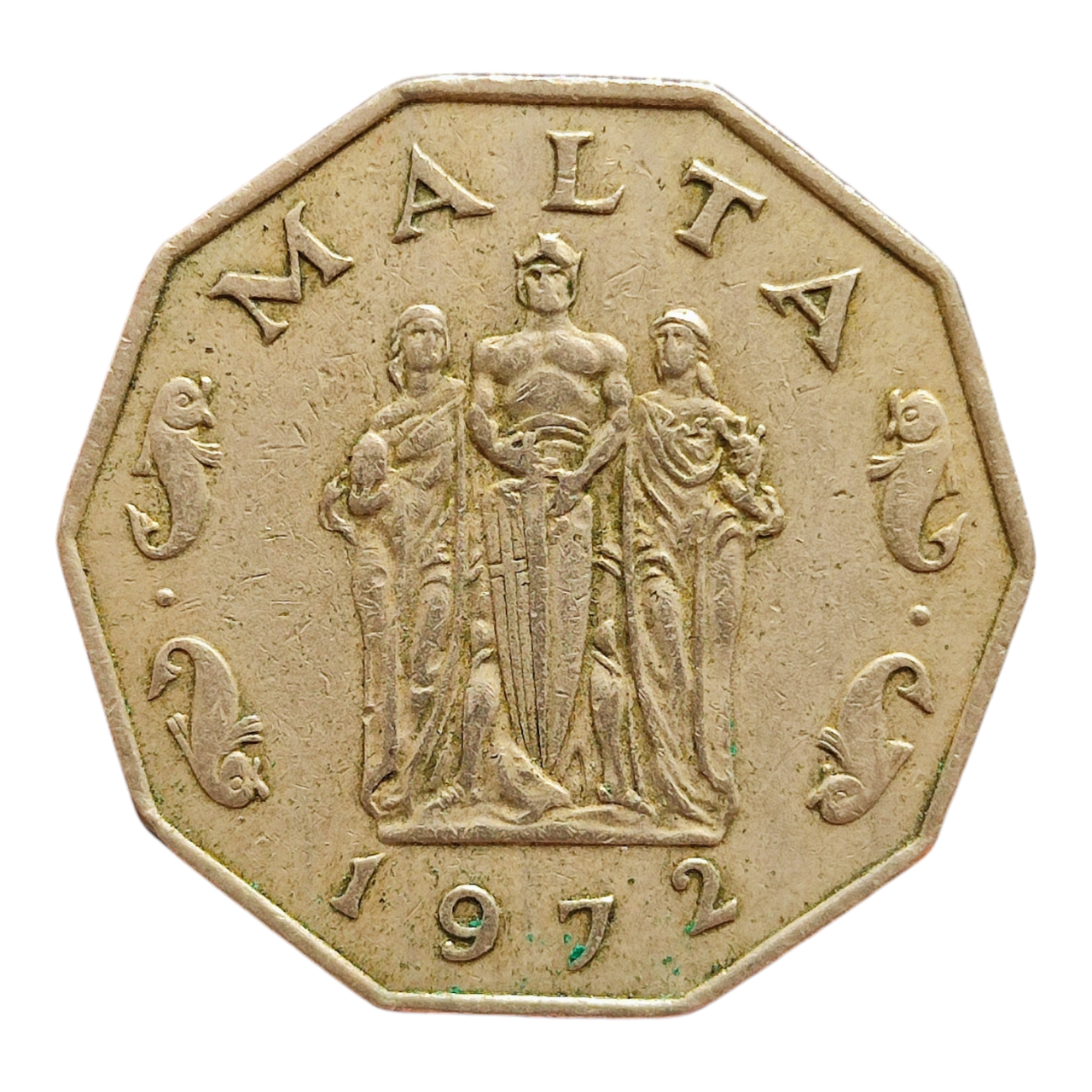 Мальта 50 центів, 1972