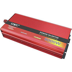 Перетворювач напруги 12V-220V (5000W) UKC / Автомобільний інвертор / Автоінвертор