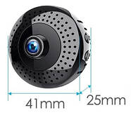 Міні-камера відеоспостереження IP WiFi  з віддаленим доступом А10 1.3 Мп Чорна, фото 9