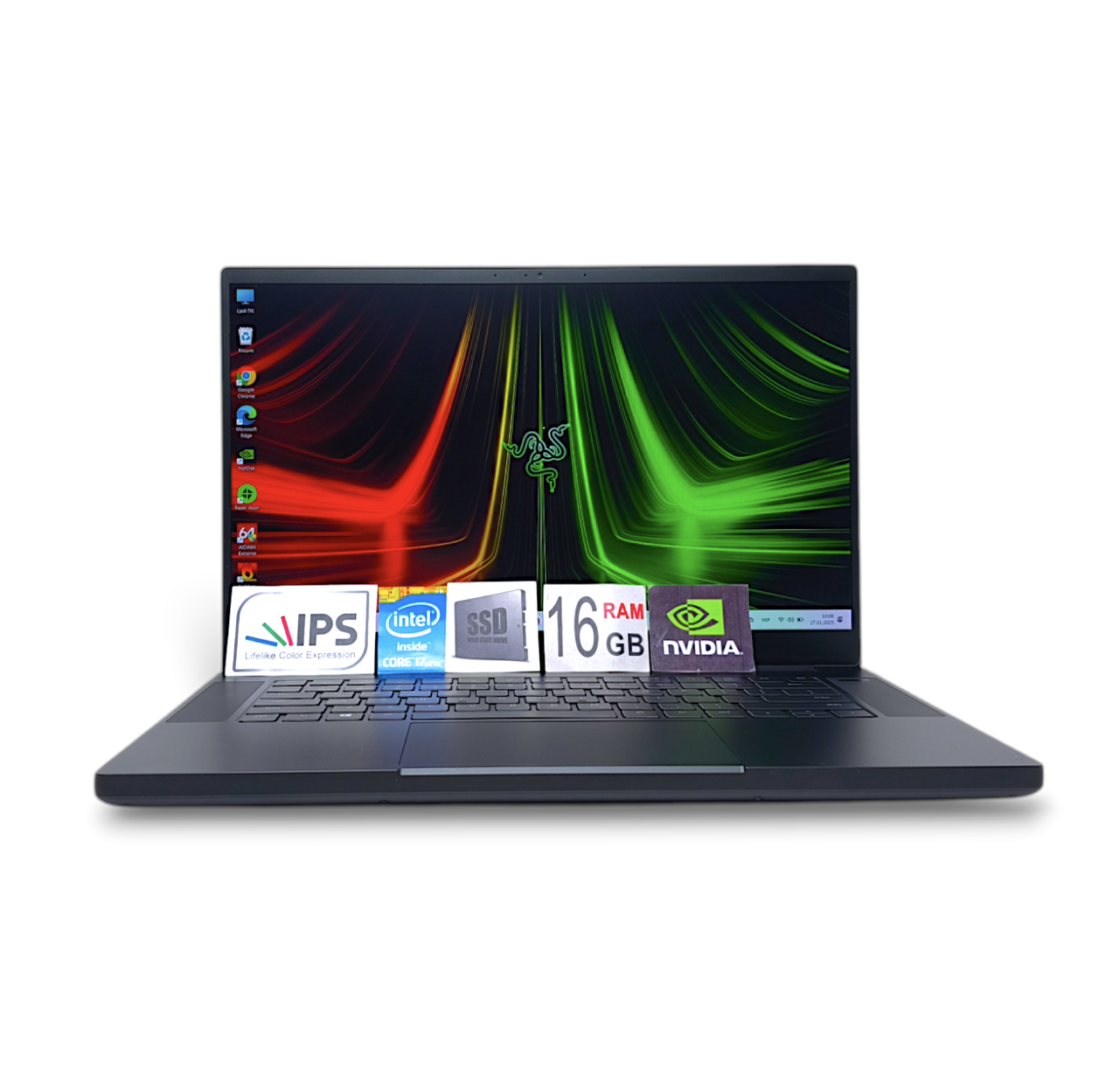 Ноутбук Razer Blade 15.6 " FHD 144Hz IPS i7-10750H 16GB RAM SSD 512GB Nvidia RTX 3060 6GB