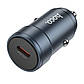 Автомобільний зарядний пристрій HOCO Z57 Glorious single-port PD30W car charger Metal Gray, фото 4