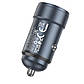 Автомобільний зарядний пристрій HOCO Z57 Glorious single-port PD30W car charger Metal Gray, фото 6
