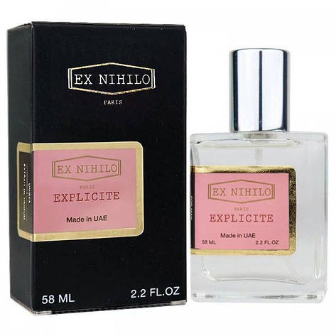 EX NIHILO Explicite Perfume Newly унисекс 58 мл, фото 1