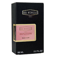 EX NIHILO Explicite Perfume Newly унисекс 58 мл, фото 4