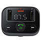 АЗП з FM-модулятором Baseus S-09 Lite Series Car FM Transmitter Cluster Black, фото 5