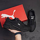 Чоловічі бігові кросівки з натуральної шкіри Puma X-ray 2 легкі шкіряні демісезонні спортивні кросівки, фото 6