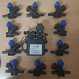 Комплект для саморобного обприскувача 1 насос та 10 форсунок, фото 2