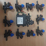 Комплект для саморобного обприскувача 1 насос та 10 форсунок, фото 3