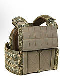Плитоноска МІЦЬ 3.0 MultiCam з функцією швидкого скидання (PLATE CARRIER) МОЛЛІ, фото 6