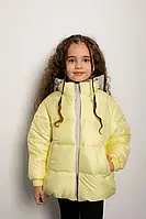 Стильна куртка для дівчинки Лола, жовтий