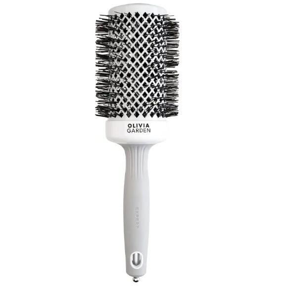 Термобрашинг для волосся Olivia Garden 55 мм Expert Blowout Shine White&Grey (OGID2006), фото 1