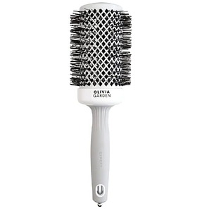 Термобрашинг для волосся Olivia Garden 55 мм Expert Blowout Shine White&Grey (OGID2006)
