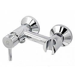 Змішувач для біде настінний Ango LT 012101 врізний з тримачем для лійки 10 см хром латунь Brass 62