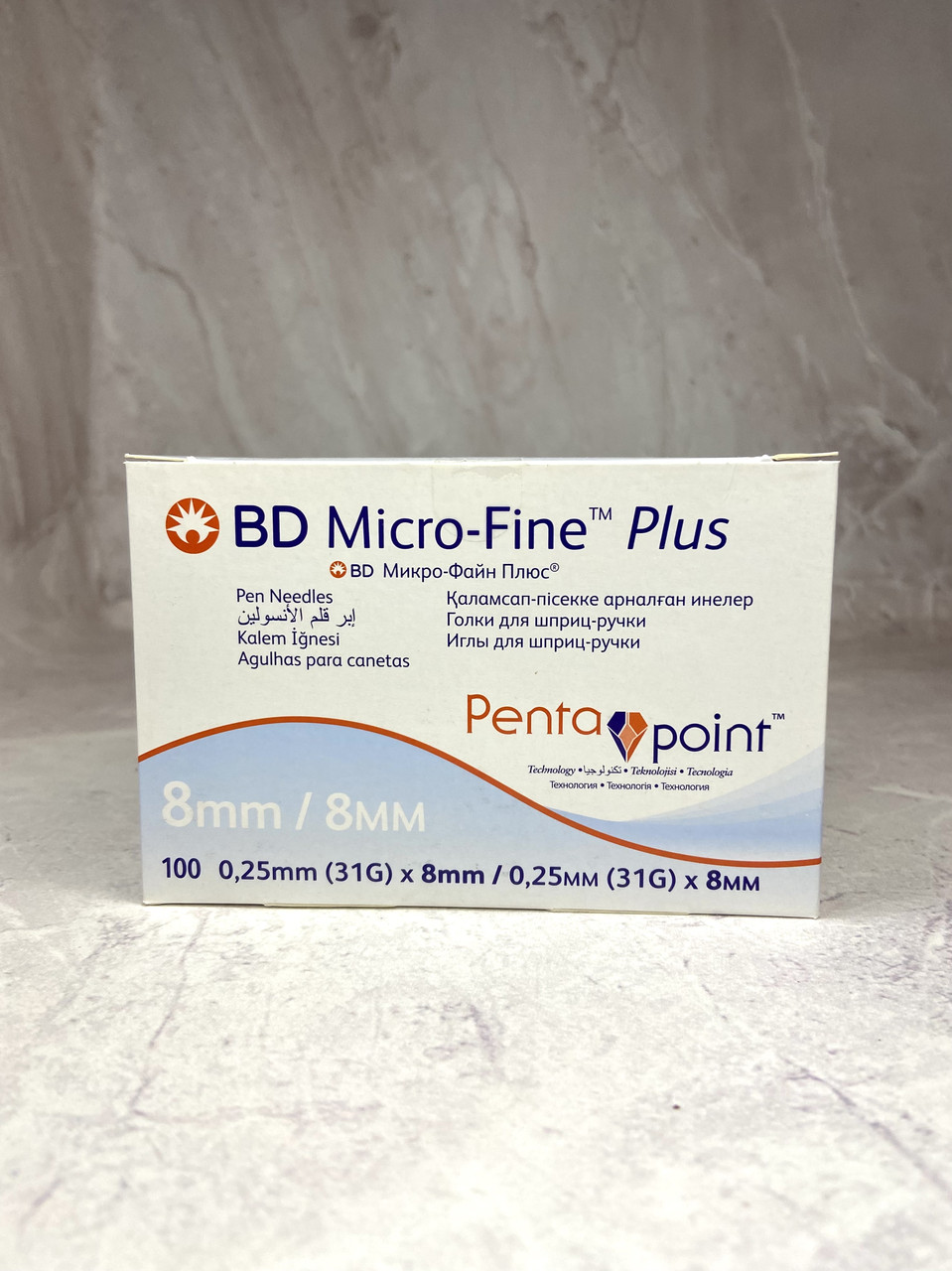 Голки інсулінові BD Micro-Fine+ (МикроФайн плюс) 0,3 х 8 мм 30G 100 шт