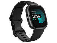 Смарт-годинник Fitbit Versa 4 Black/Graphite, Waterfall Blue/Platinum
