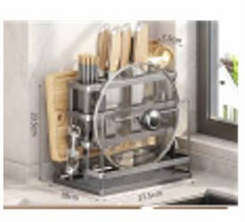 Настінна багатофункціональна стійка для зберігання Органайзер. багатофункціональна полиця AND-91-10-30pcs