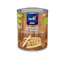 Просочувач з біоцидом W для деревини  HELIOS BORI (ХЕЛІОС БОРІ) 2,5л безколірний
