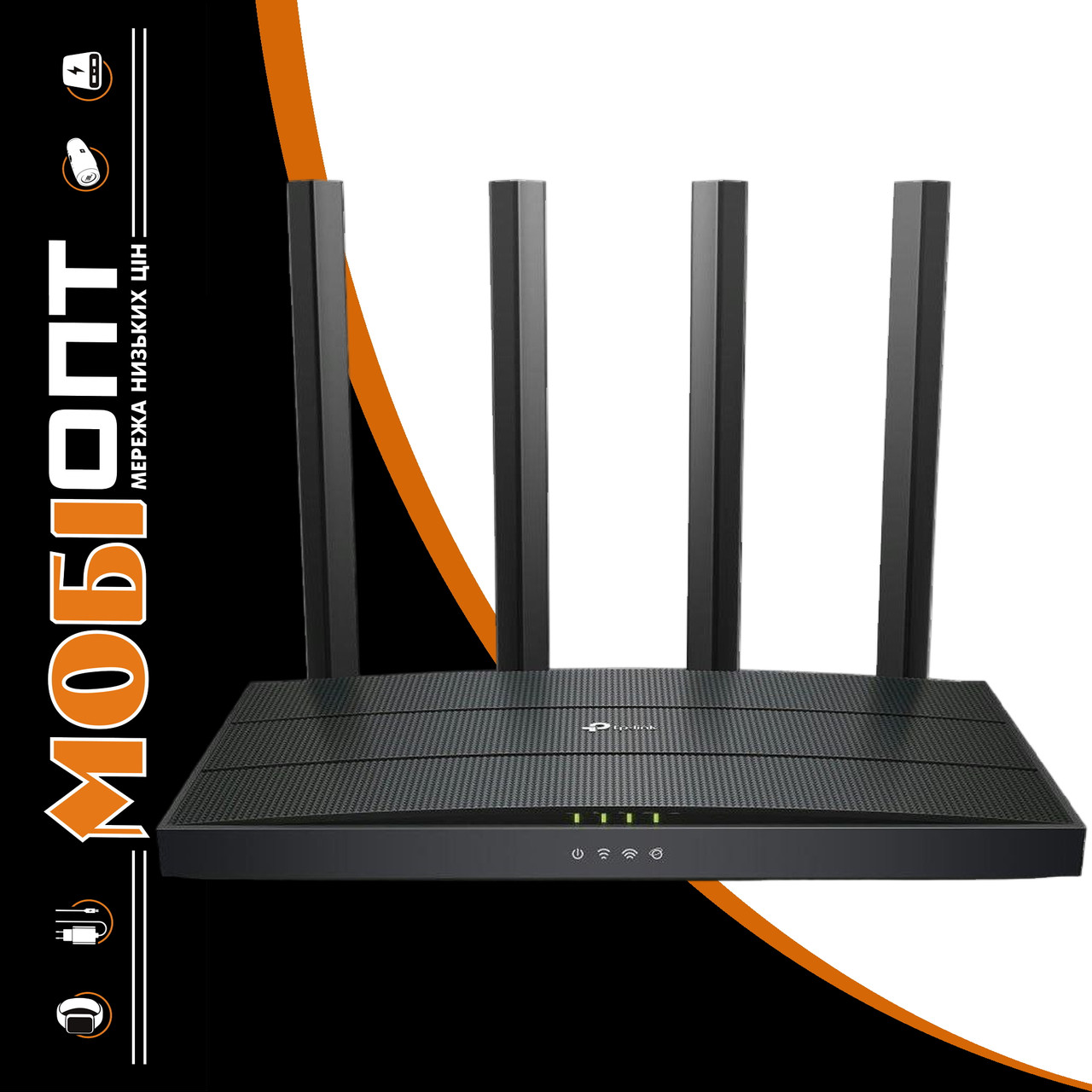 Роутер TP-Link Archer AX12 AX1500 Gigabit UA, фото 1