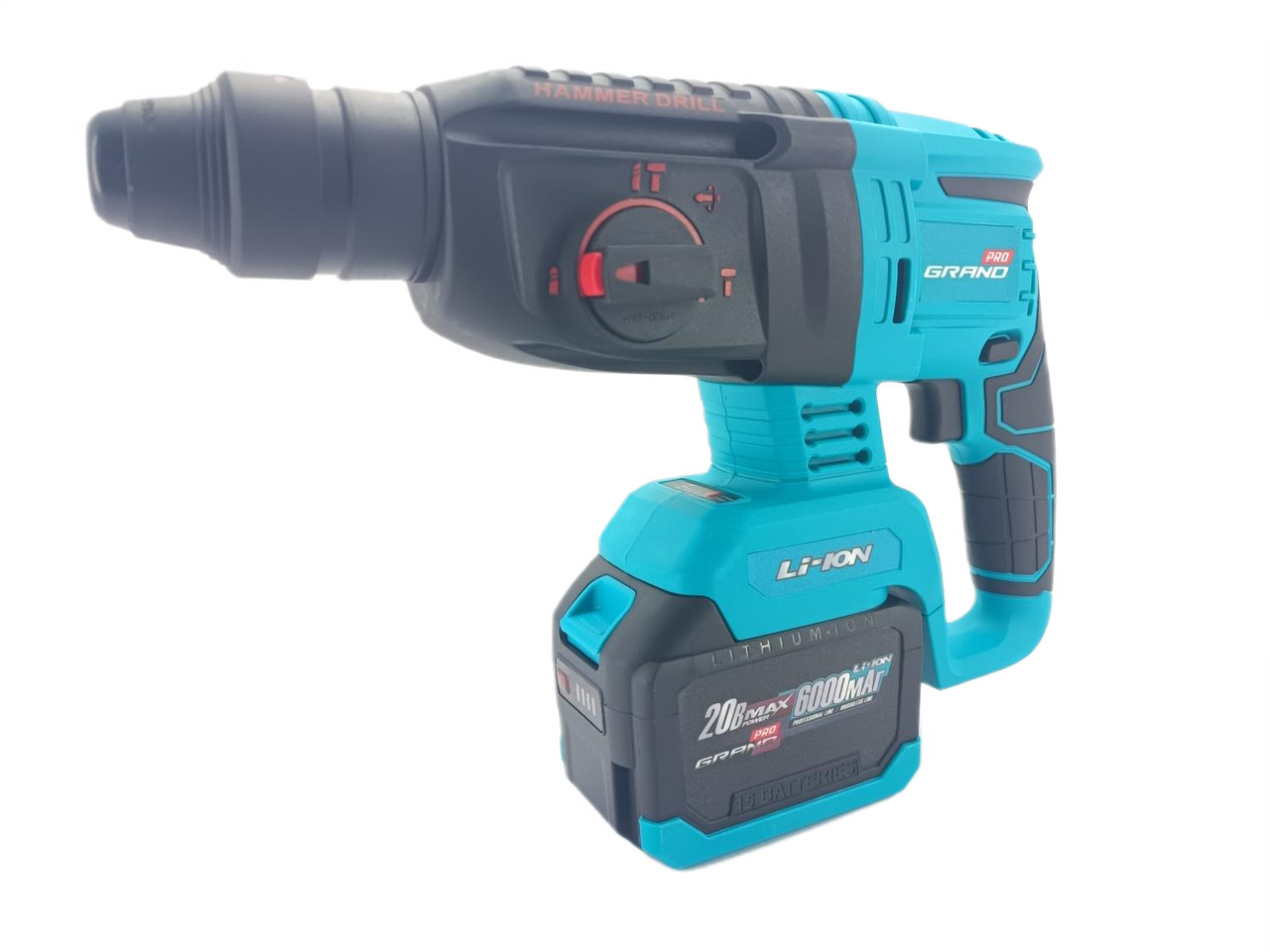 Акумуляторний перфоратор GRAND ПА-20/26BL-2, фото 1