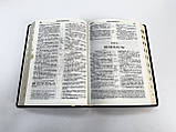 Біблія CUV. Чорна. Замінник шкіри, індекси 15х20,5 см, фото 6
