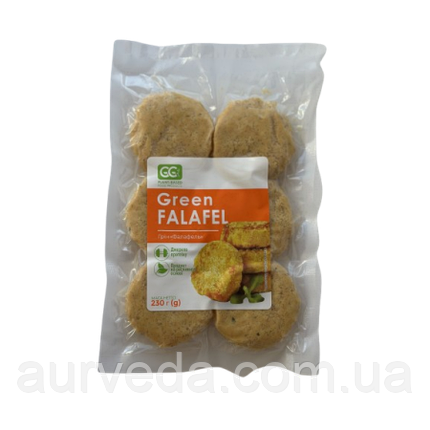 Фалафель веганський «GreenFalafel» 230 г ТМ ГрінГо, фото 1