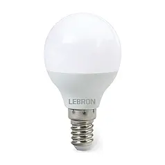 Світлодіодна LED лампа Lebron L-G45 6W Е14 4100K 11-12-20