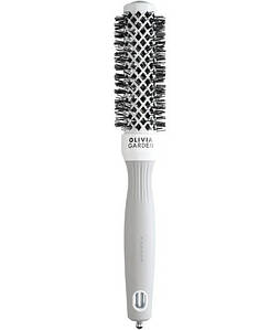 Термобрашинг для волосся Olivia Garden 25 мм Expert Blowout Shine White&Grey (OGID2003)