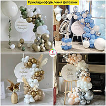 Міні-банер для фотозони з індивідуальним написом Хрещення Златочки, фото 5