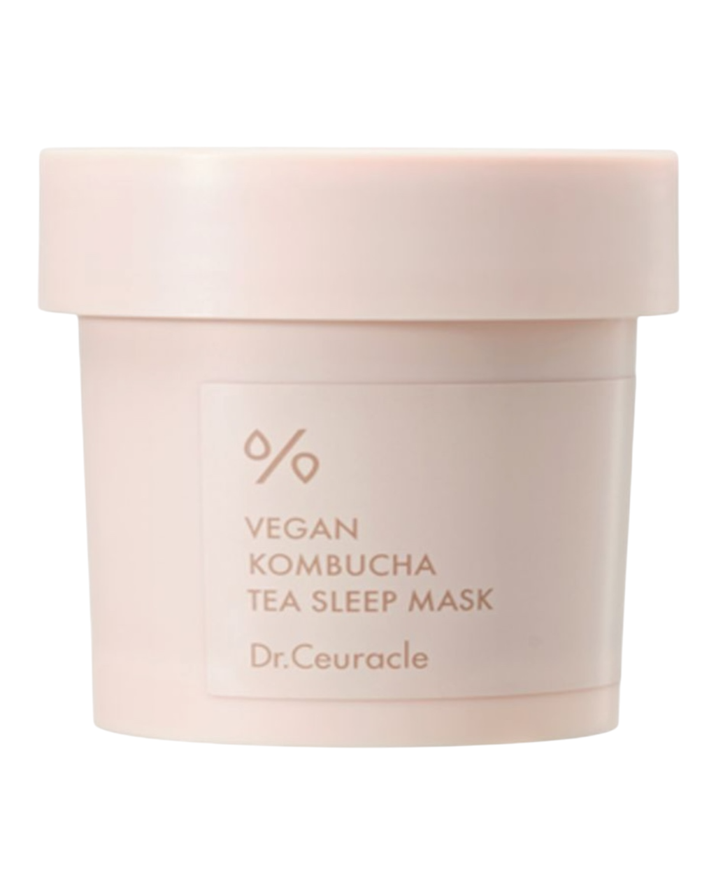 Зволожуюча антиоксидантна маска для обличчя Dr.Ceuracle Vegan Kombucha Tea Sleep Mask 100 мл з екстрактом комбучі та бакучіолом