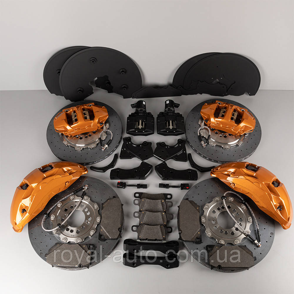 Гальмівна система карбон кераміка Mercedes Мерседес G63 AMG G-Class W463 W464 кубик гелик A4634210500, фото 1