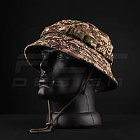 Панама тактична Софтшелл демісезонна з велкро панеллю Хижак піксель G-0822