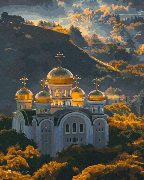 Картина за номерами Осінній світанок 40*50 НікіТошка GX43012