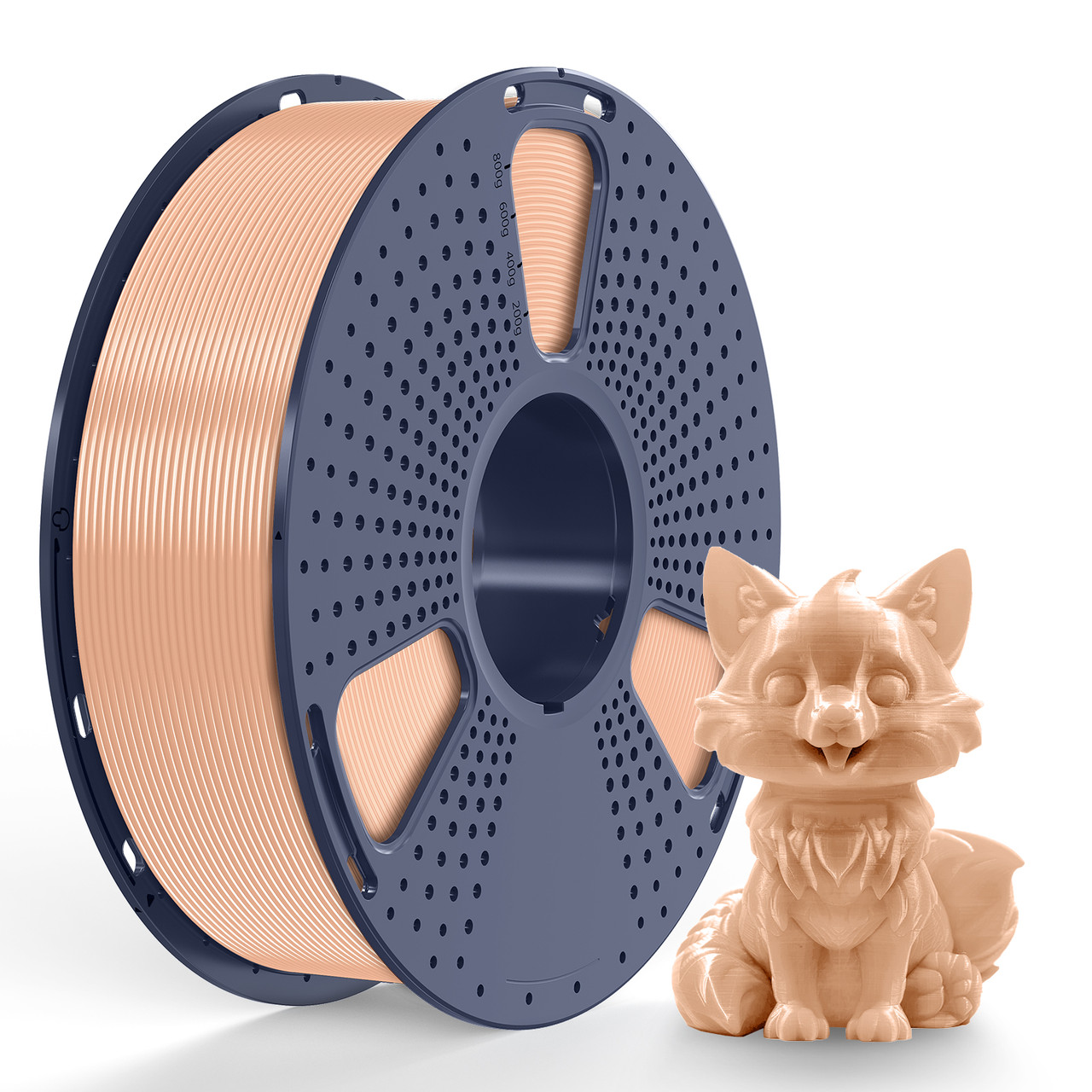 Пластик філамент для 3D-друку SUNLU PETG Beige (09140526E) Reusable Spool