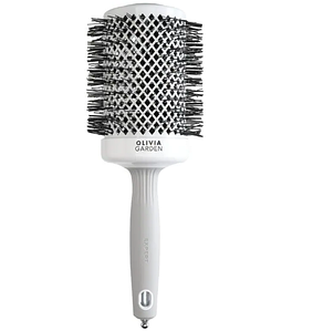 Термобрашинг для волосся Olivia Garden 65 мм Expert Blowout Shine White&Grey (OGID2007)