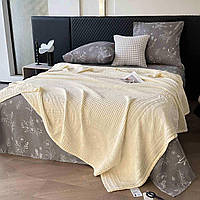 Євро / Двоспальний комплект постілі розмір 220х240 см. з покривалом / ковдрою 200х230см. + Фірменна сумка !!!