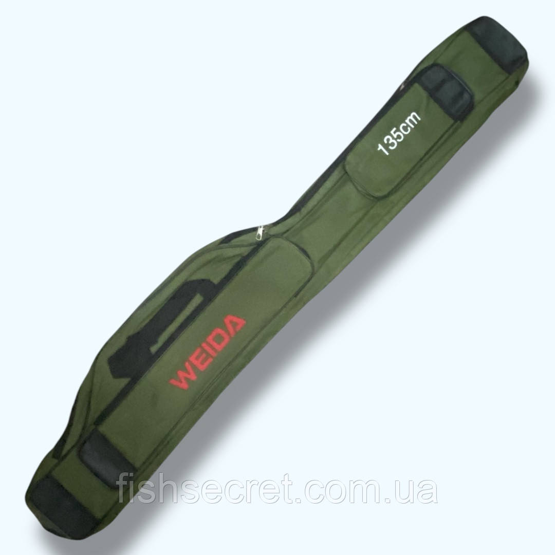 Чохол для вудилищ Weida під котушку 135см.