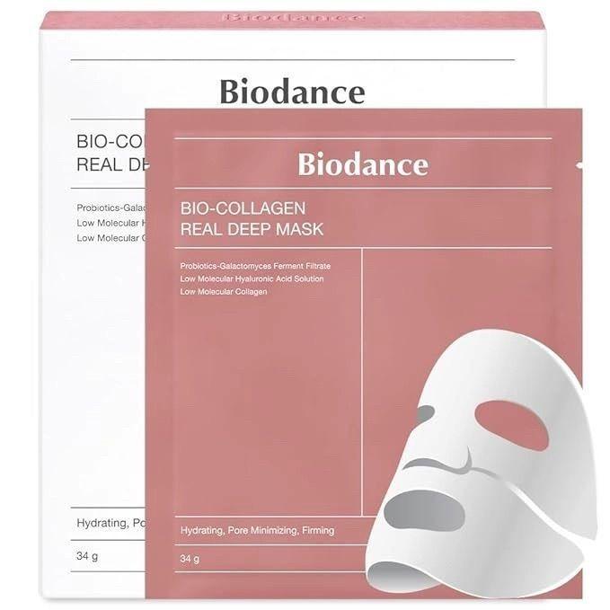 Маска для обличчя BIODANCE Bio-Collagen Real Deep Mask з колагеном 34 г