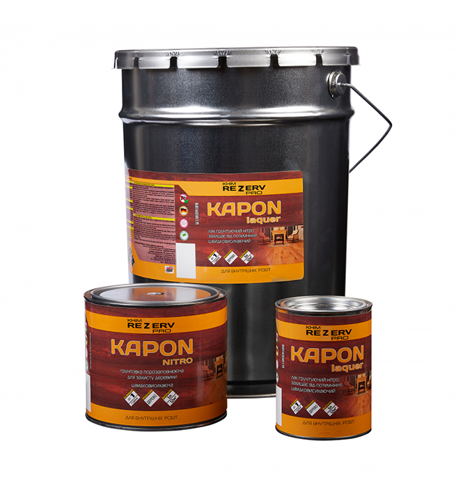 Грунт Лак паркетний KAPON ТМ Khimrezerv PRO 1,8 кг