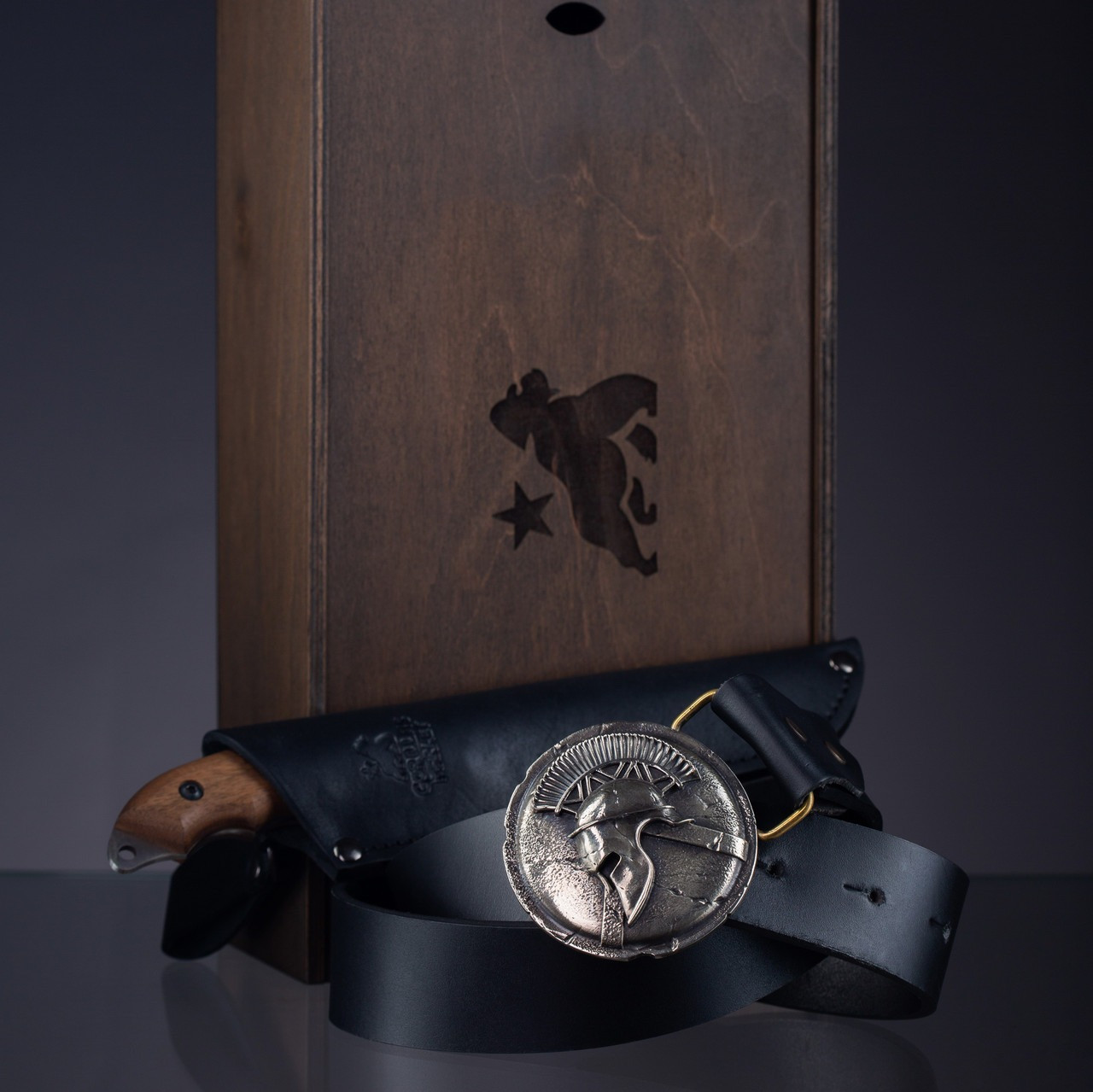 Подарунковий набір Центуріон для чоловіків Gorillas Accessories ручна робота Нейзильбер, КАХЕЛЬ. ПЕЧІ. КАМІНИ, м.Івано-Франківськ