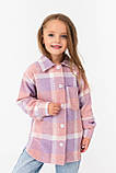 Стильна сорочка у клітку на дівчинку Поля, фото 5