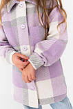 Стильна сорочка у клітку на дівчинку Поля, фото 6