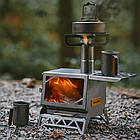 Кемпінгова піч твердопаливна Naturehike CNK2300CW020, фото 7