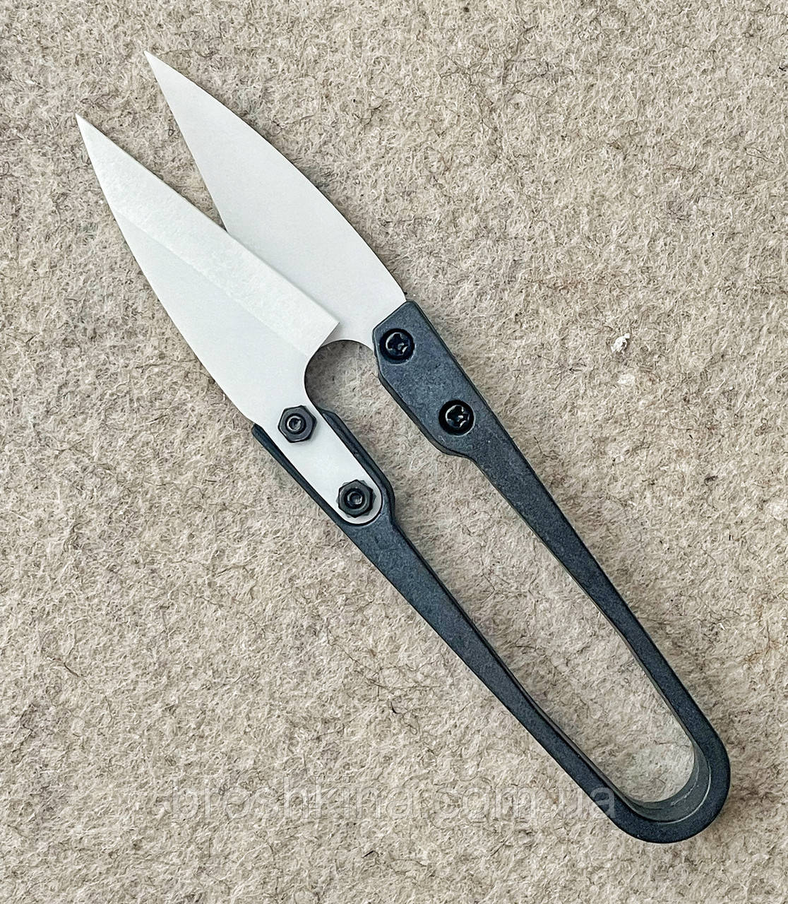 Ниткообрізачи з керамічним лезом (МАЛЕНЬКИ) 110 мм 1 шт/уп, фото 1