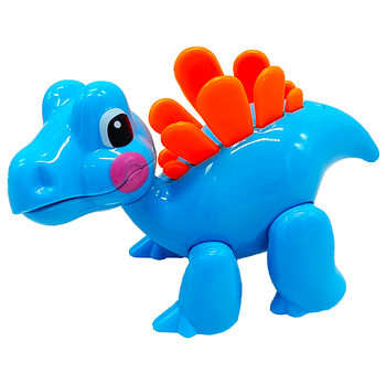 Дитяча іграшка "Стегозавр" тріскачка (Синій)